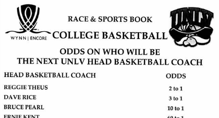 UNLV coaching odds